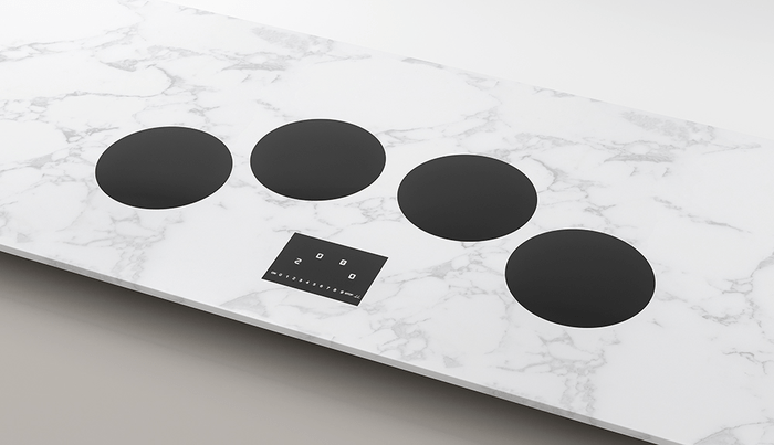 Tulip Cooking Modular 4 Burner Induction Cooktop