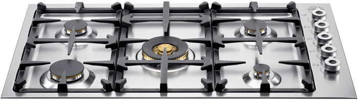 30 Inch Range  All-new Bertazzoni induction range. Self clean 4.7 Cu Ft dual fan conection oven. Four high-power heating zones with maximum power output of 3700W. The right-side heating zones can be bridged to create a larger cooking surface. Even baking and roasting on 7 shelf levels. Induction front left size 5 3/5 inch 1400W up to 2200W. Induction back left size 8 1/4 inch 2300W up to 3700W. Induction front right Bridge 2100 W - 3700 W. Induction back right Bridge 2100W - 3700W. Induction 2 bridge zones. The intuitive power bridge zone is designed to automatically adjust to fit the size of your cookware, from a small milk pan to a large skillet