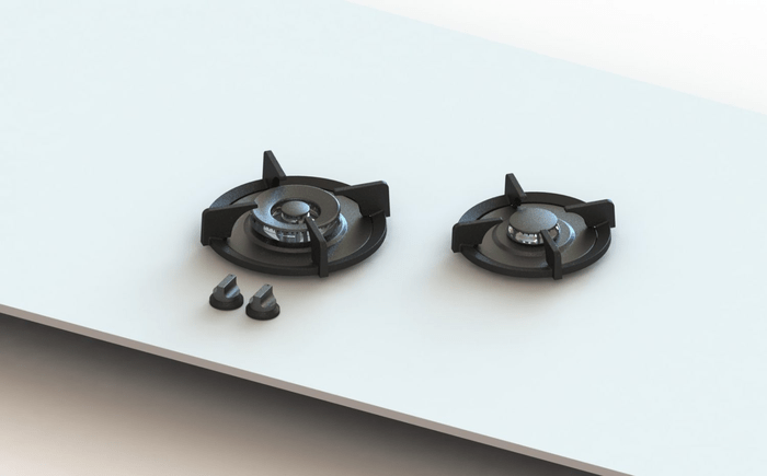 Pitt Original 2 Burner Gas Cooktop