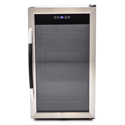 24 Inch Beverage Cooler  19 Inch Undercounter Beverage Center with 3.0 cu. ft. Capacity, 3 Wire Shelves, Digital Temperature Controls and Display, ADA Compliant and Automatic Defrost.