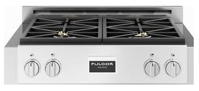 30 Inch Rangetop Sealed Burners Powerful Burners