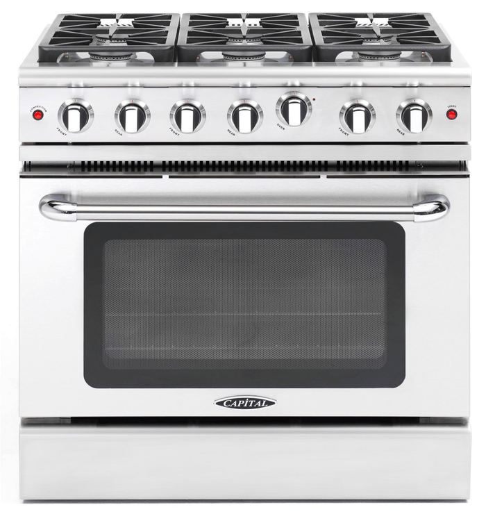 Bertazzoni MAS365INMBIV 36 Inch Induction Range