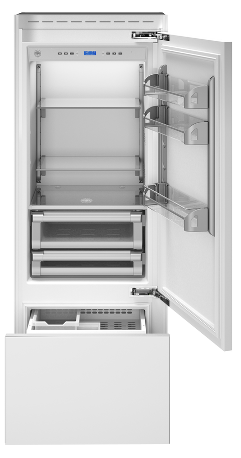Thor Kitchen Overlay 16 Cu.Ft LH  Bottom Freezer Refrigerator
