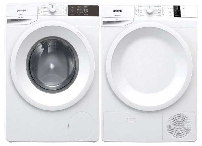 Gorenje Ventless Stackable Electric Washer & Dryer Pair