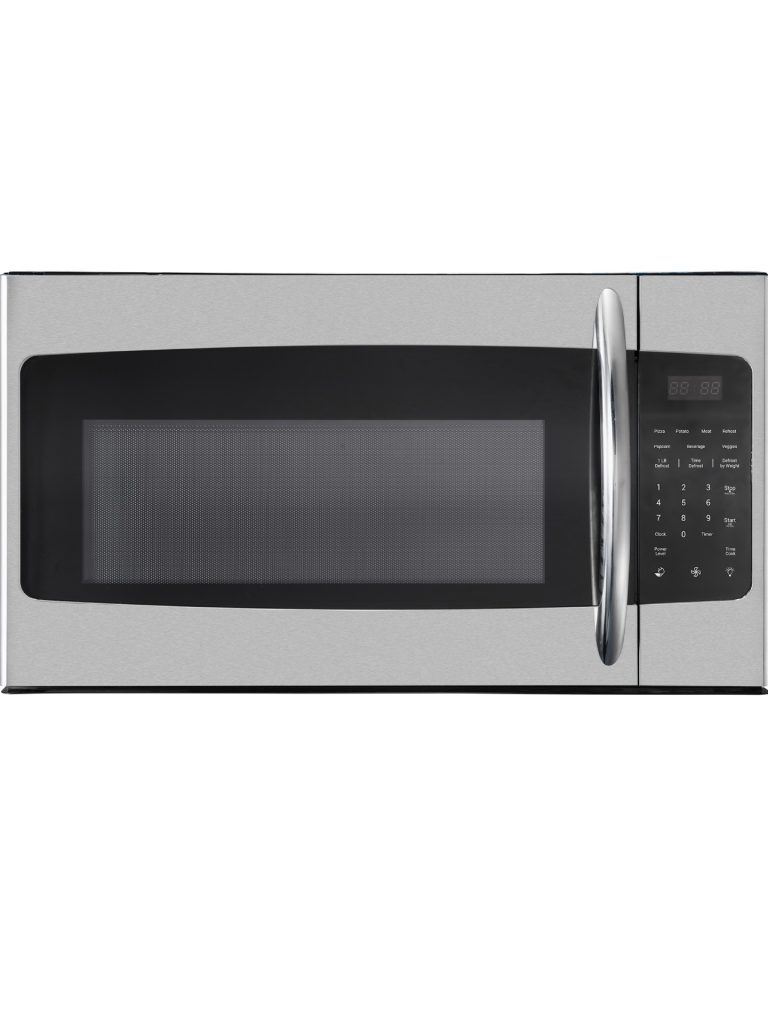 30 Inch Microwave Oven  1.6 cu. ft. capacity (48 L)1,000 Watts of power7 Sensor Cook Menus: Pizza, Potato, Meat, Reheat, Popcorn, Beverage, Veggies 3 Soften Options – Cheese, Ice Cream, ButterSpeed Defrost by weight, defrost by weightCook by weight300 CFMStainless Steel Door and handle10 power levelsMoisture Sensor for just right heatingVented outside or used with charcoal filter insideMounting brackets includedRotating glass turntable