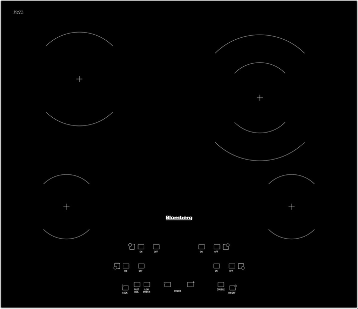 Blomberg Touch Controls Electric Cooktop