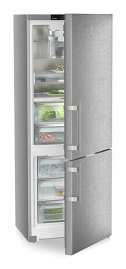30 Inch Bottom Freezer Refrigerator  30 Inch Semi Built-In SCB7760IM Bottom Mount Smart Refrigerator with BioFresh Professional and NoFrost. Combined fridge-freezer 80 inch tall with 16.8 cu. Ft capacity. Fish & Seafood-Safe, IceMaker with fixed water connection. VarioTemp, DuoCooling System, LightTower, Touch & Swipe display, Plinth concept, SuperFrost, SuperCool, VarioSpace, Energy Star