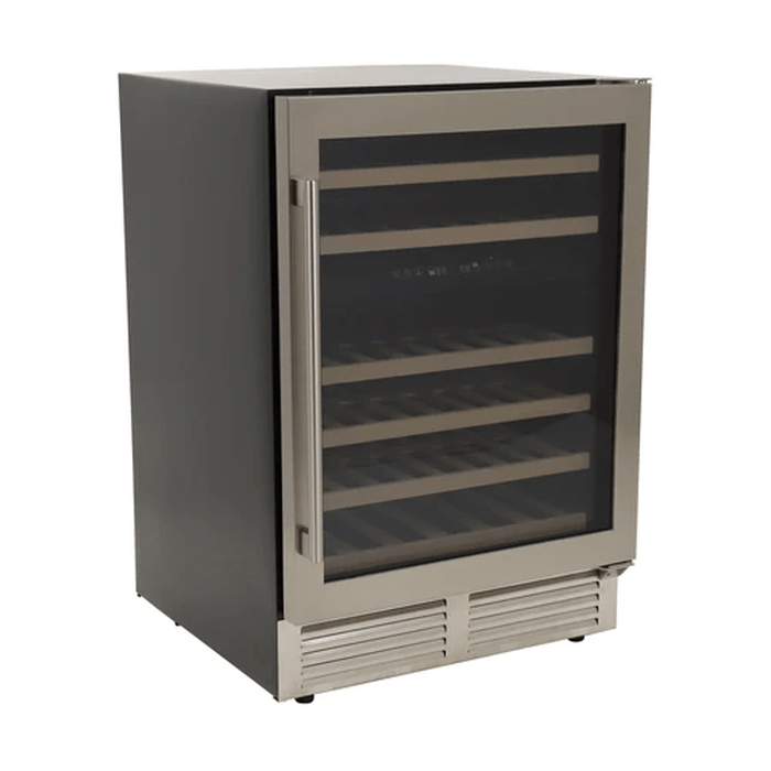 24 Inch Compact Refrigerator  Single Zone 5.4 Cu. Ft. Preset Temperature Modes: Produce, Beverage, Wine
