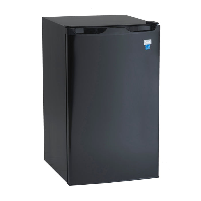 20 Inch Compact Refrigerator  20 Inch Freestanding Compact Refrigerator with 4.4 cu. ft. Capacity, Adjustable Slide-Out Glass Shelves, 3 Door Storage Bins, Full-Width Chiller Compartment. Reversible Door ADA & Energy Star