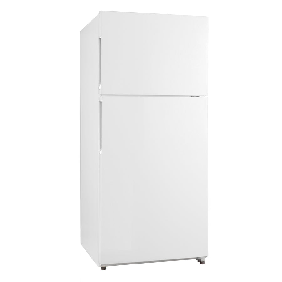30 Inch Top Freezer Refrigerator  Avanti Frost-Free Apartment Size Refrigerator, 18.0 cu. ft. Reversible Doors